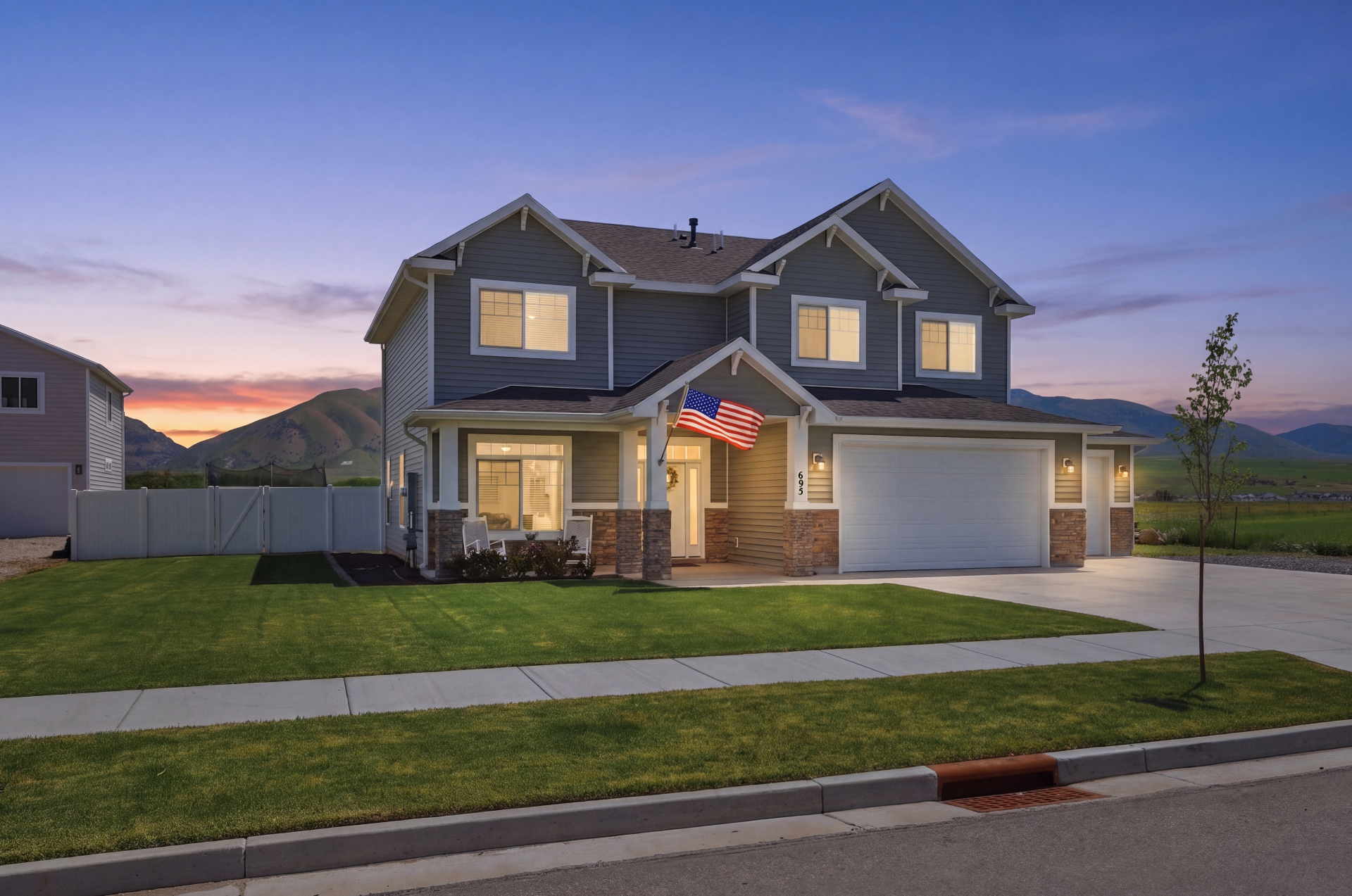 695 S 400 E, Hyrum, UT — front exterior